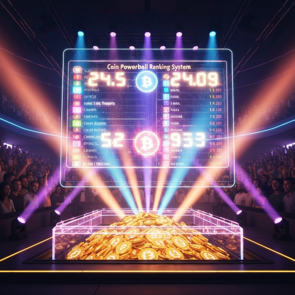 코인파워볼 랭킹제 도입! 상금은 얼마? 관련 이미지